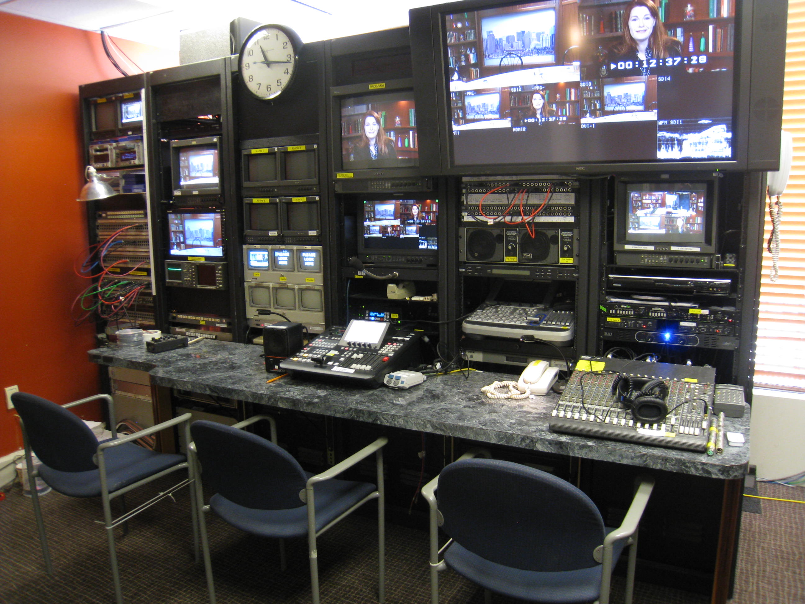 HD controll room
